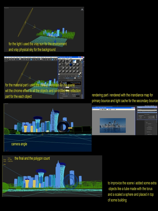 Creation of chrome city: Step 8